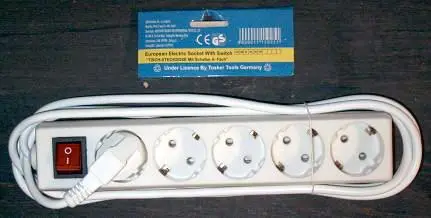 Electric cord extension set