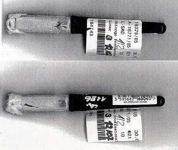 Подводка для глаз «Chicogo» Professional Liquid Sterling Silver Charge 1186