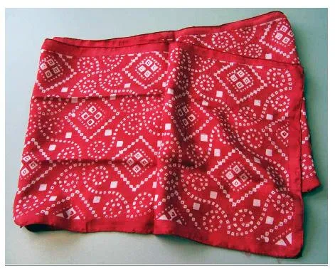 Silk scarf