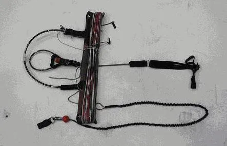 Kitesurf control bar "AIRUSH" Type/model: 5-line Pilot bars 25 m 50 cm