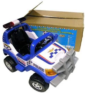 Electric police car 