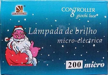 Гирлянда «MINGHUI - Lampade de Brilho micro-electrica 200 micro»
