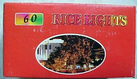 Lighting chain "60 Rice lights" Type/model: Unknown