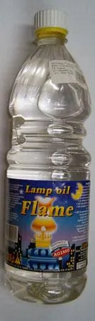 Liquid fuel – lamp oil "Lamp oil Flame"Type/model: Unknown