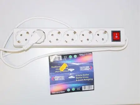 Crystal 6 Hole Outlet