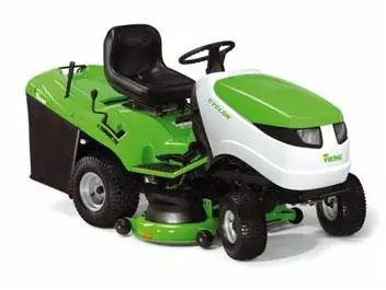 Sit-on petrol mower