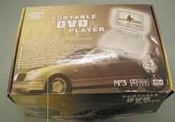 Power supply unit for portable DVD player