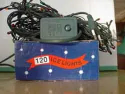 Lighting chain with flashing unitType/model: 120L