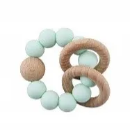 Rattle teething ring