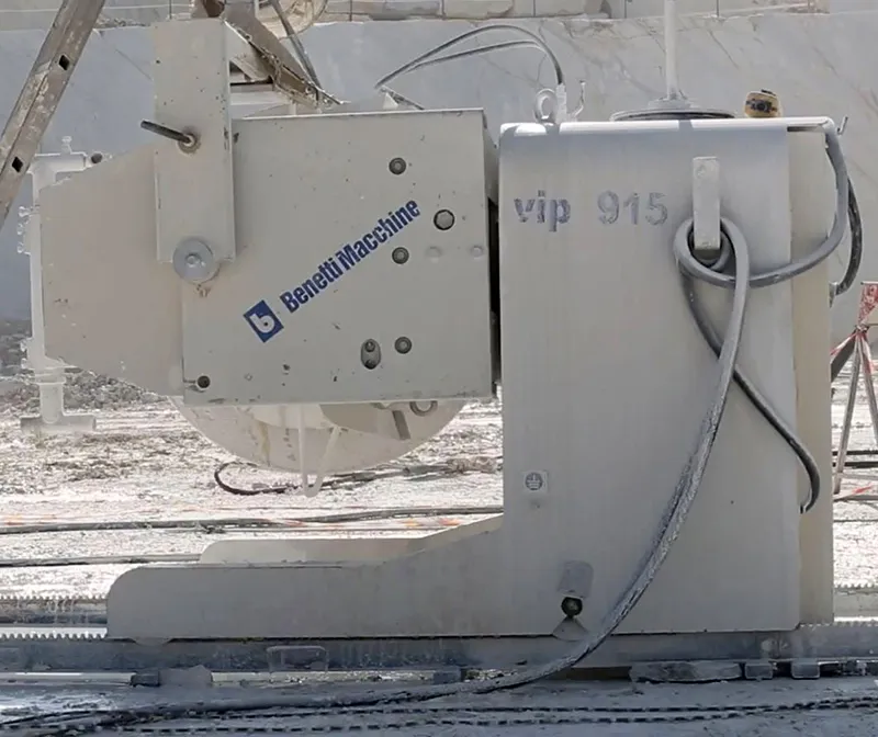 DIAMOND WIRE SAWING MACHINE