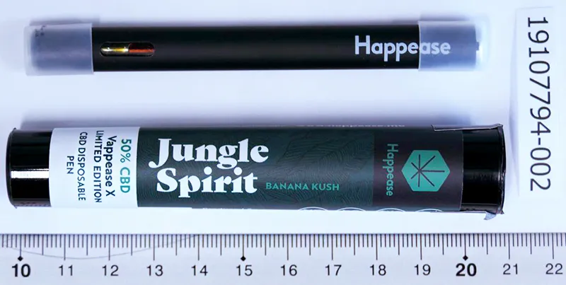 Single-use electronic cigarette