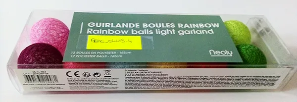 Polyester light balls