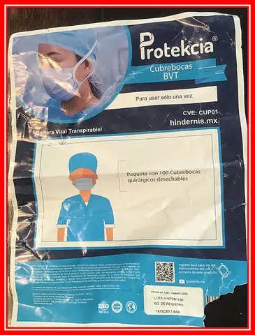 Фильтрующая маска от частиц
