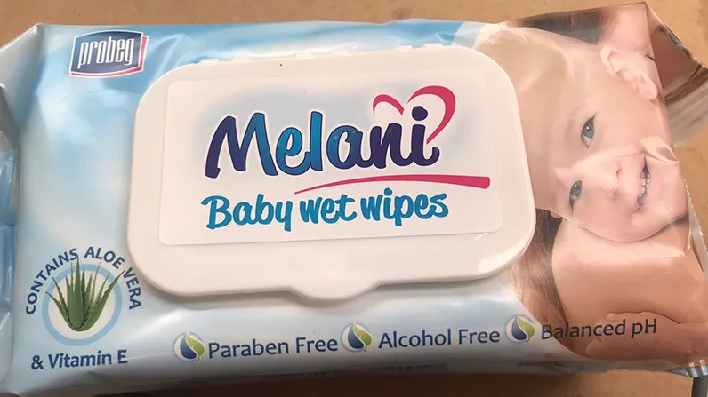 Детские влажные салфетки