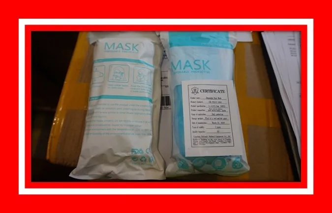 Particle filter mask