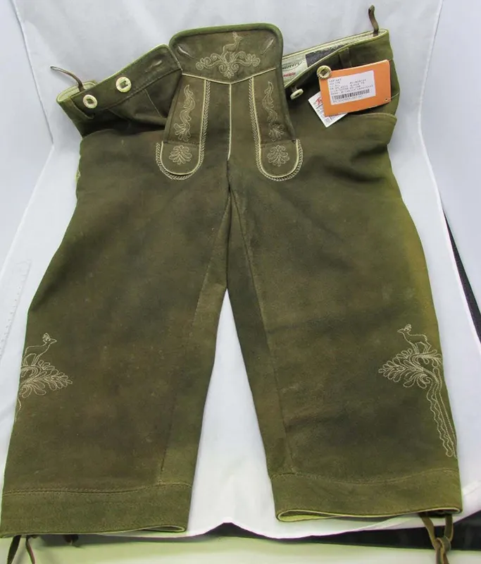 Ladies’ Lederhose (leather breeches)