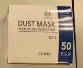 Particle filter mask