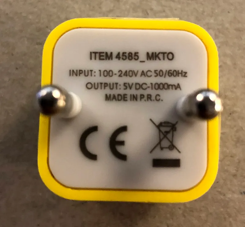 USB charger
