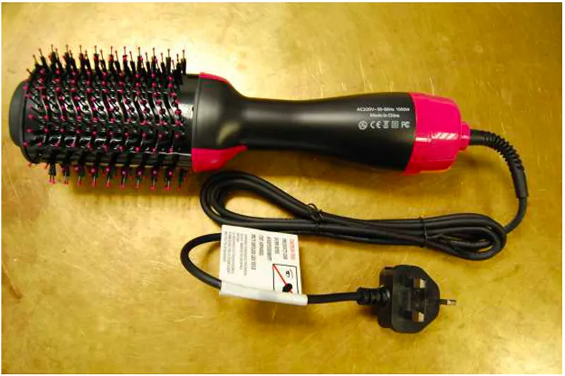 Heated hair brush