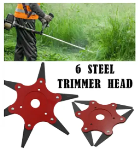 Flail-type cutting attachment for brush cutter