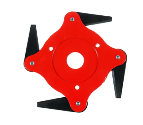 Flail-type cutting attachment for brush cutter