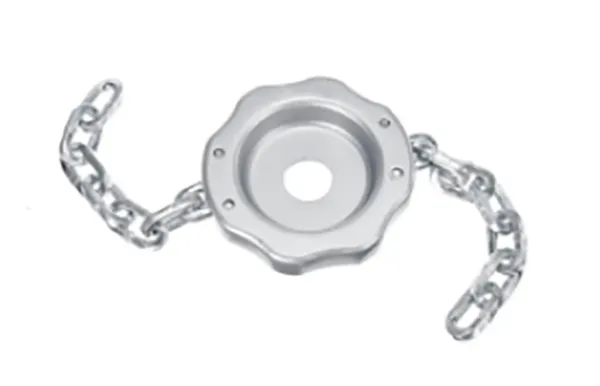 Flail-type cutting attachment for brush cutter