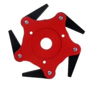 Flail-type cutting attachment for brush cutter.