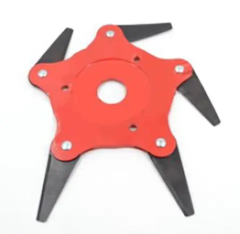 Flail-type cutting attachment for brush cutter