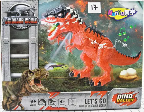 Plastic toy dinosaur