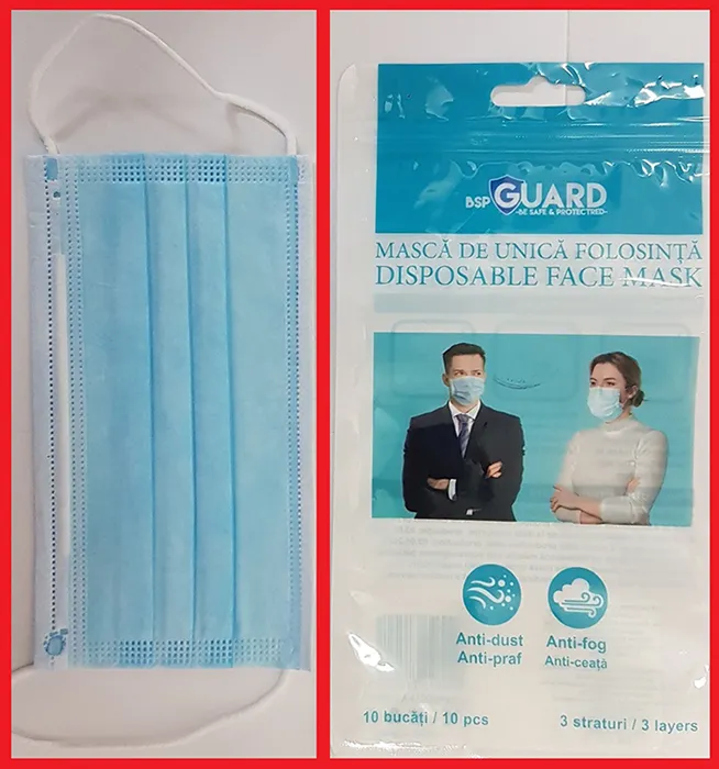 Particle filter mask