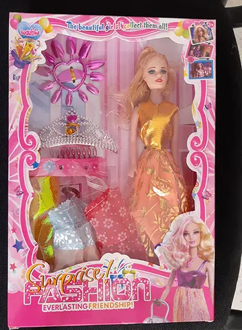 Doll with accessories