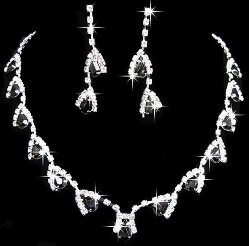 Necklace and earrings