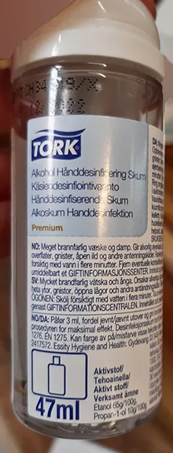 Hand disinfectant