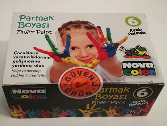 Finger paint set