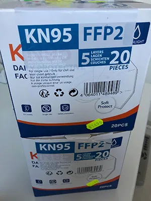Particle filter mask