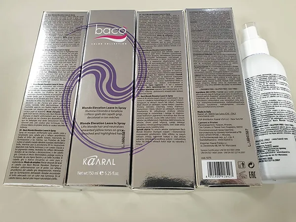 Leave-in spray for coloured hair