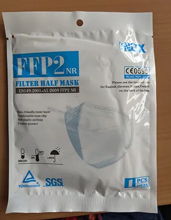 Particle filter mask