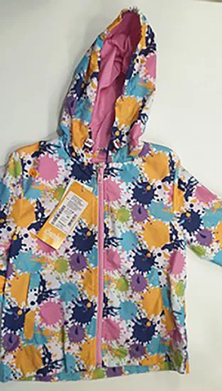 Raincoat with hood