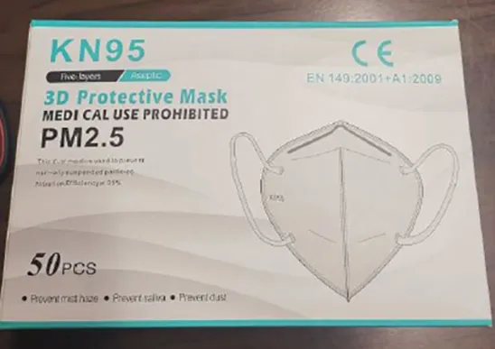 Particle filter mask