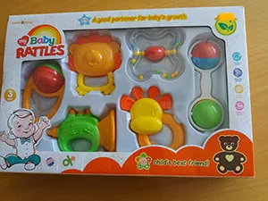Rattle toy set