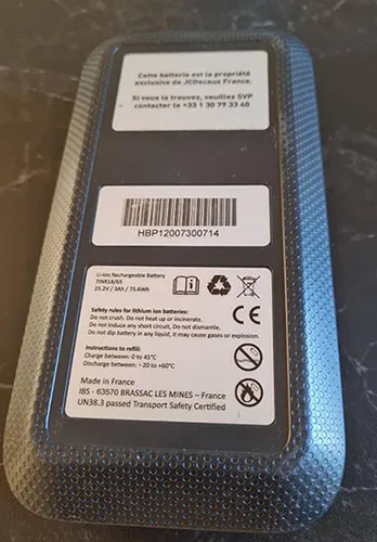 Rechargeable Li-ion battery