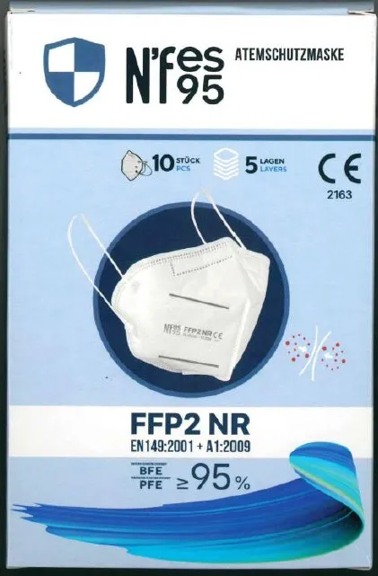 Particle filter mask