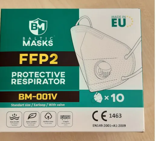 Particle filter mask