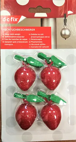 Table cloth weights