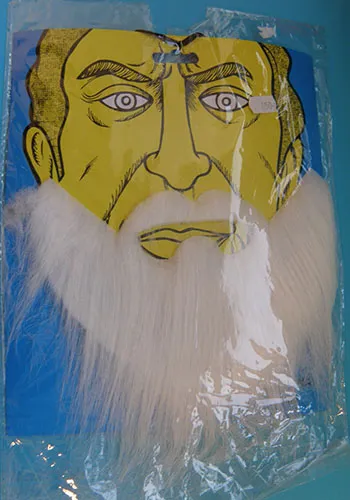 Costume beard with moustache