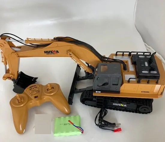Radio-controlled excavator