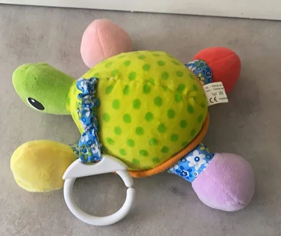 Soft toy rattle