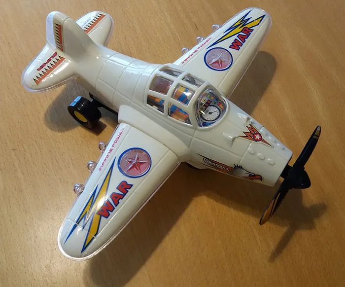 Electrical toy plane