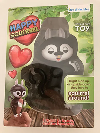 Electrical toy squirrel