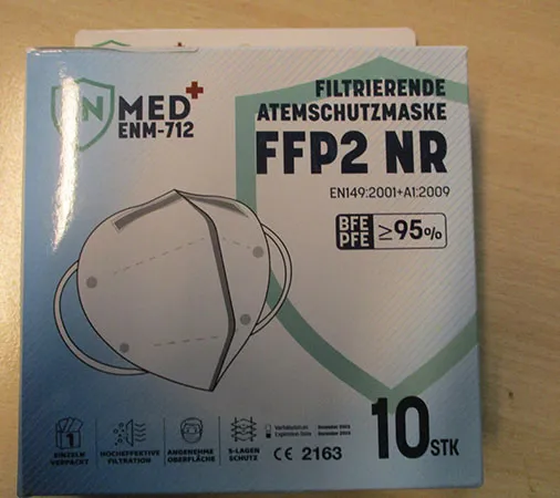 Particle filter mask